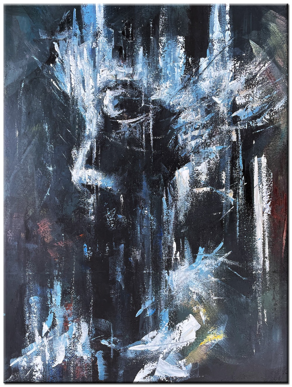 Black Vision abstract schilderij 90x120cm