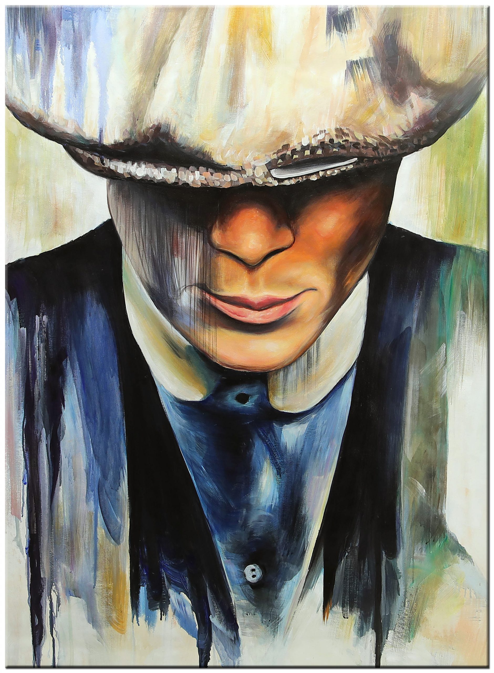 Tommy Shelby schilderij