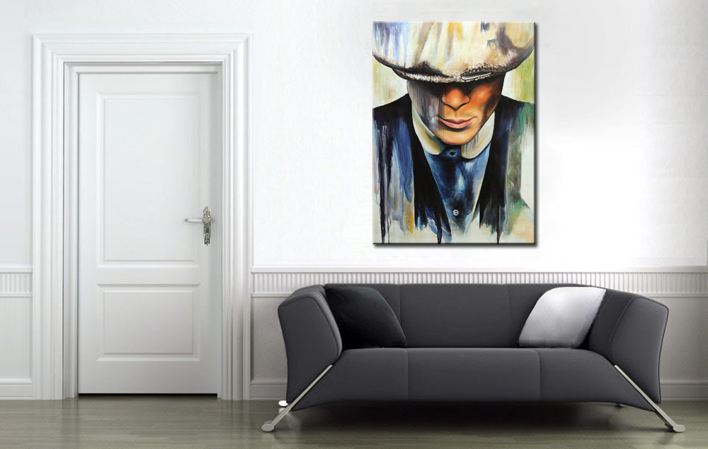 Tommy Shelby schilderij - Afbeelding 4