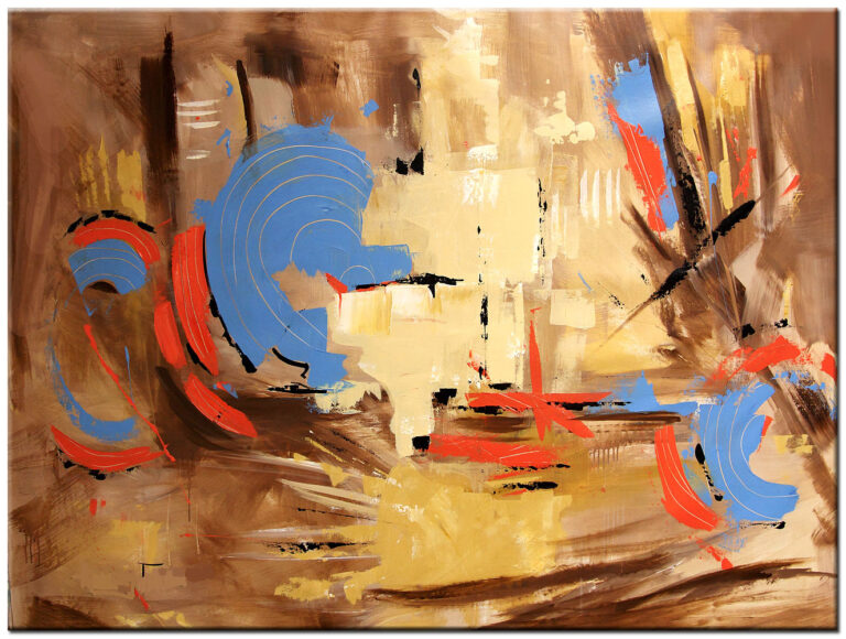 abstract modern schilderij