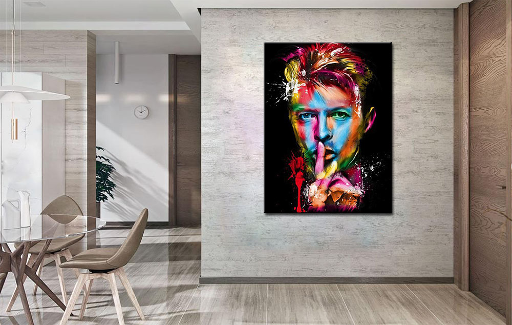 David Bowie schilderij - Afbeelding 3