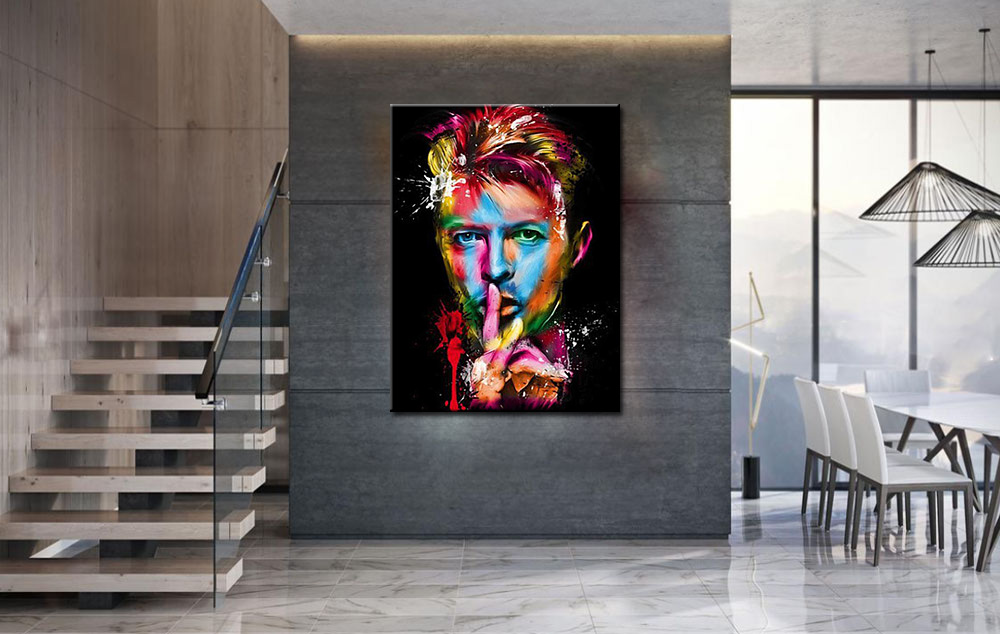 David Bowie schilderij - Afbeelding 4