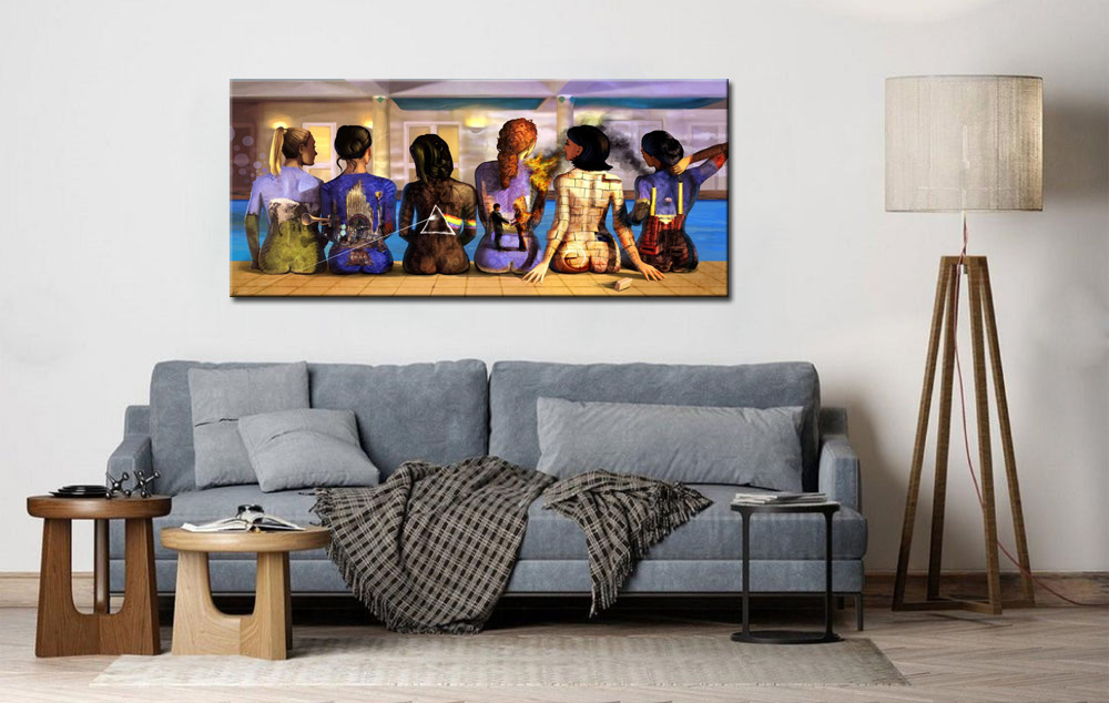 Modern Pink Floyd schilderij - Afbeelding 4