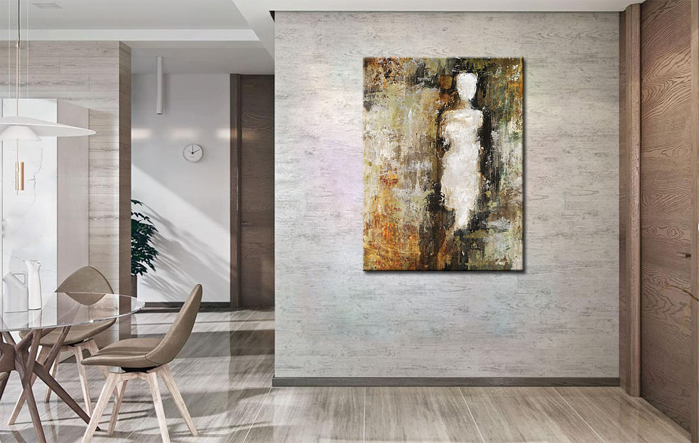 Schim modern schilderij 90x120cm - Afbeelding 4