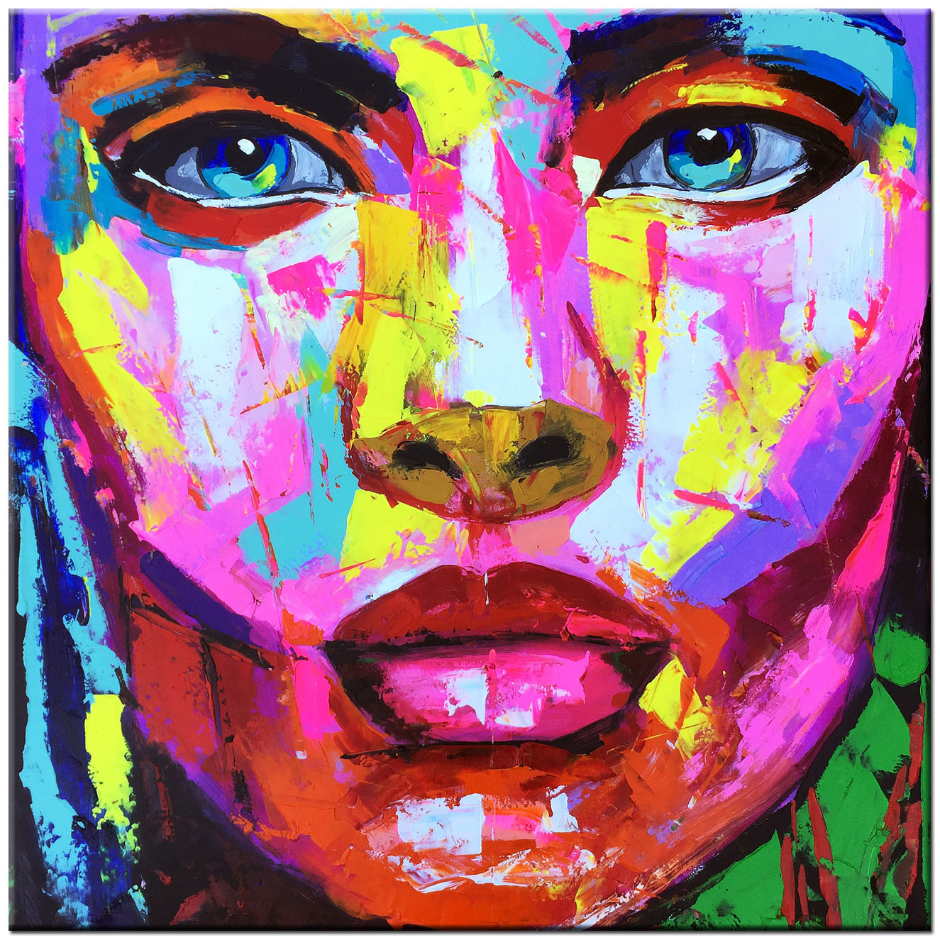 Good Looking dame modern schilderij