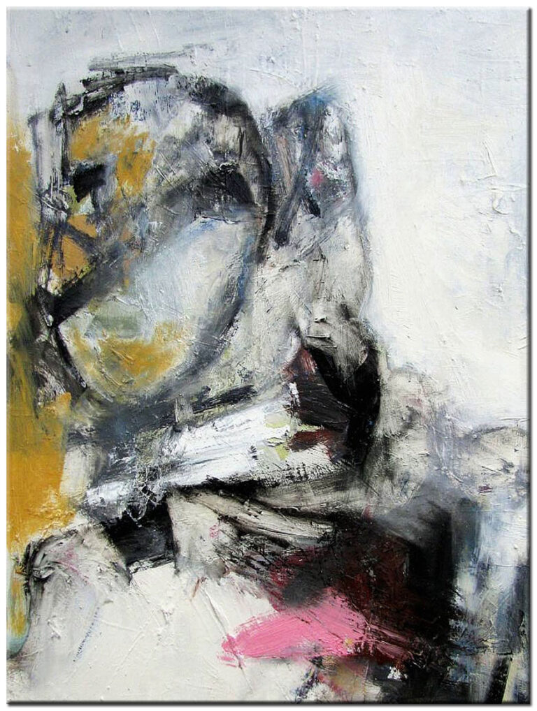 abstract modern schilderij