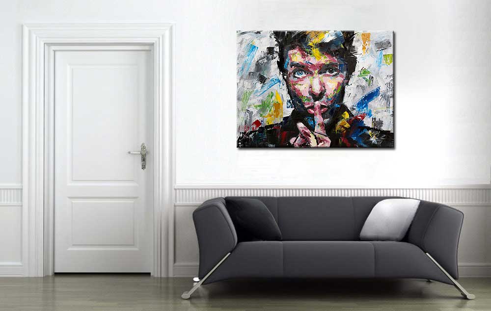 David Bowie modern schilderij - Afbeelding 3