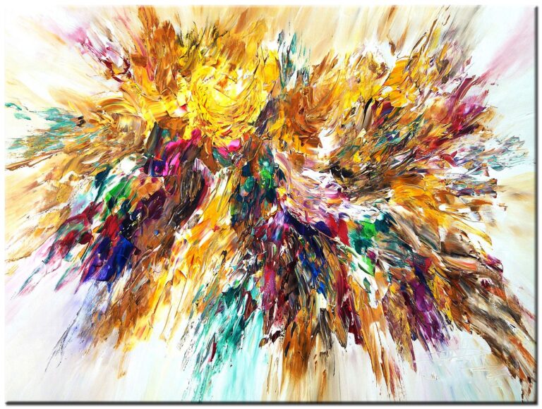 abstract modern schilderij
