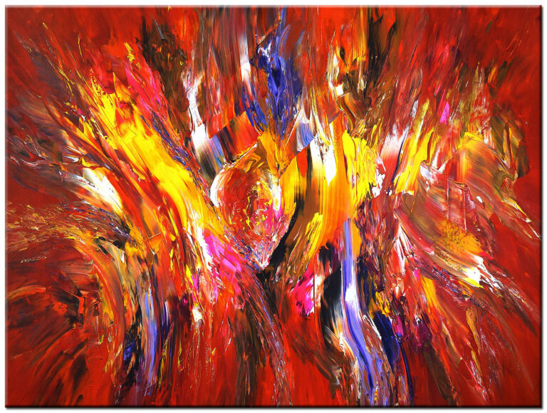 abstract modern schilderij