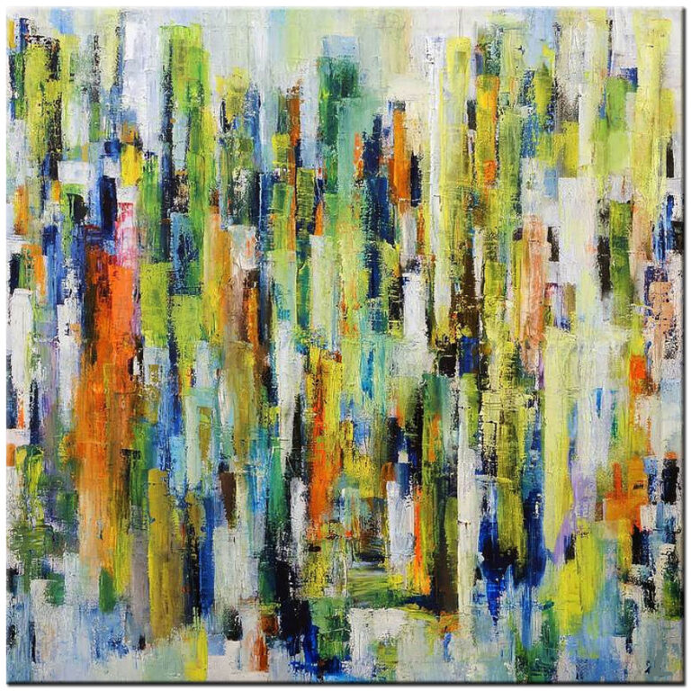 abstract modern schilderij