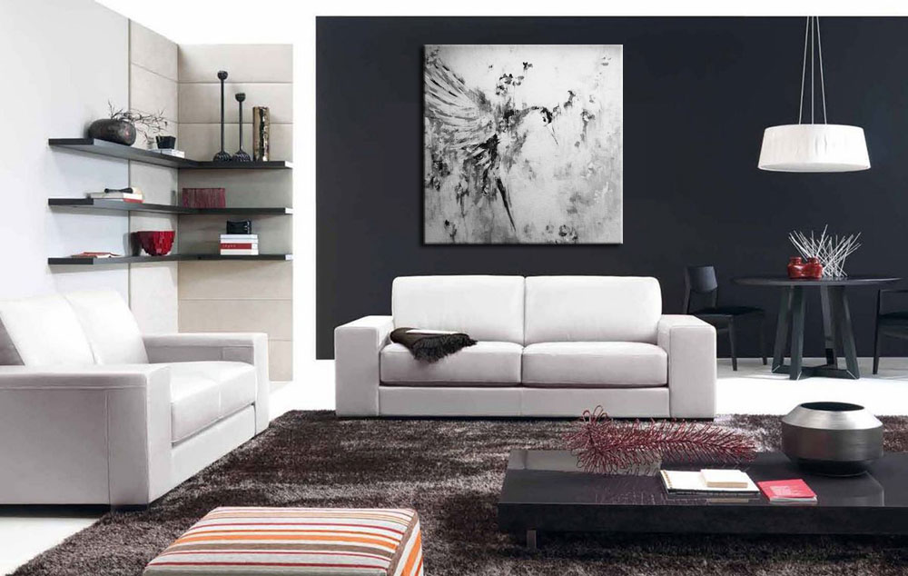 Kolibrie modern schilderij - Afbeelding 2