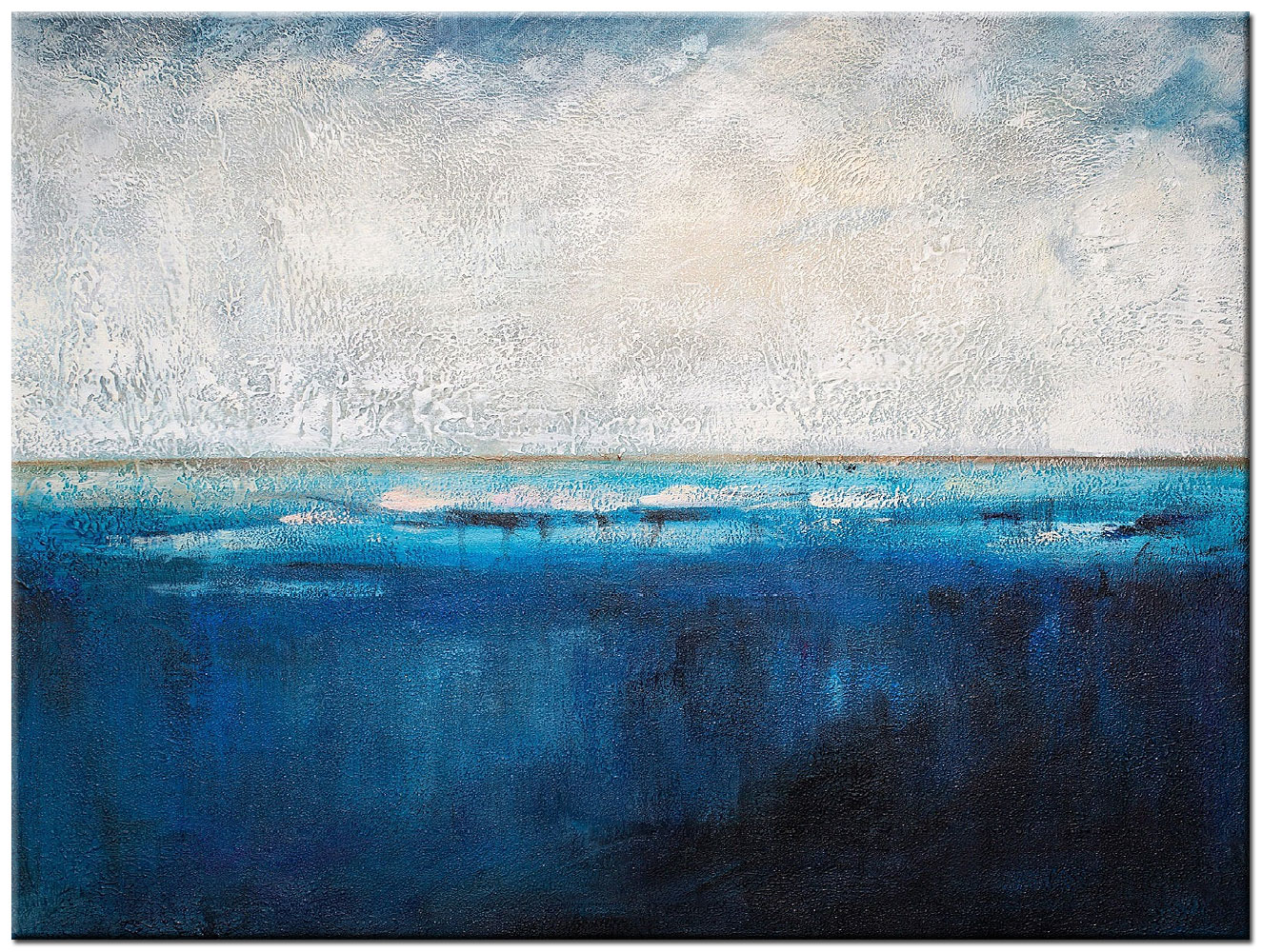 De Zee modern schilderij 120x90cm