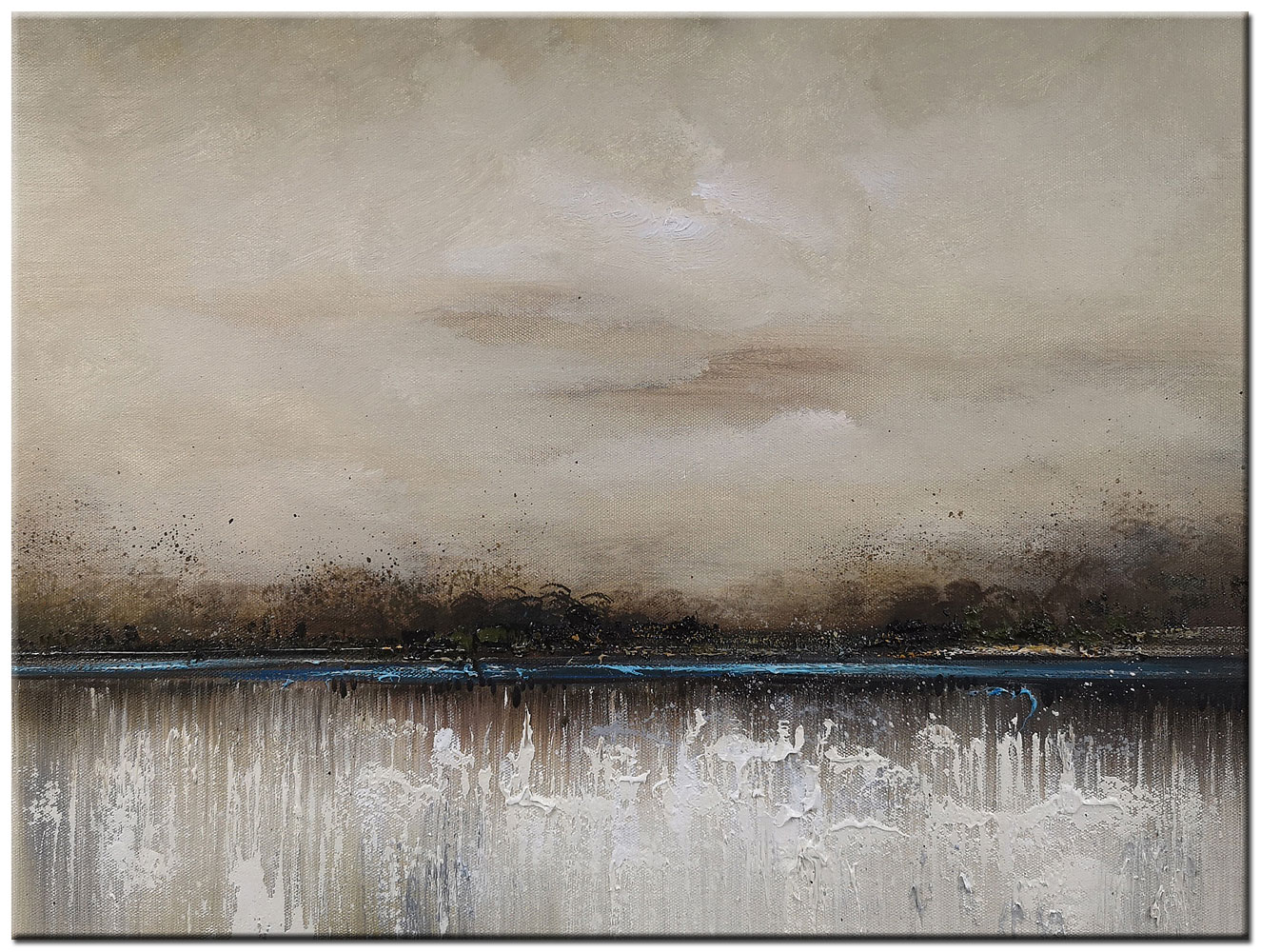 Grey Sky modern schilderij 120x90cm