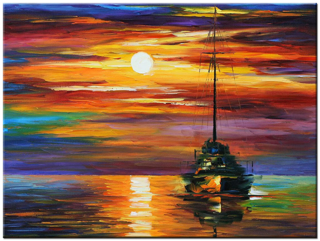 schilderij woonkamer met karakter en diepte