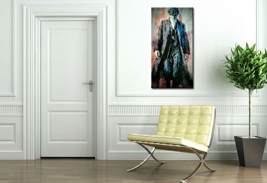 Peaky Blinders schilderij - Afbeelding 3
