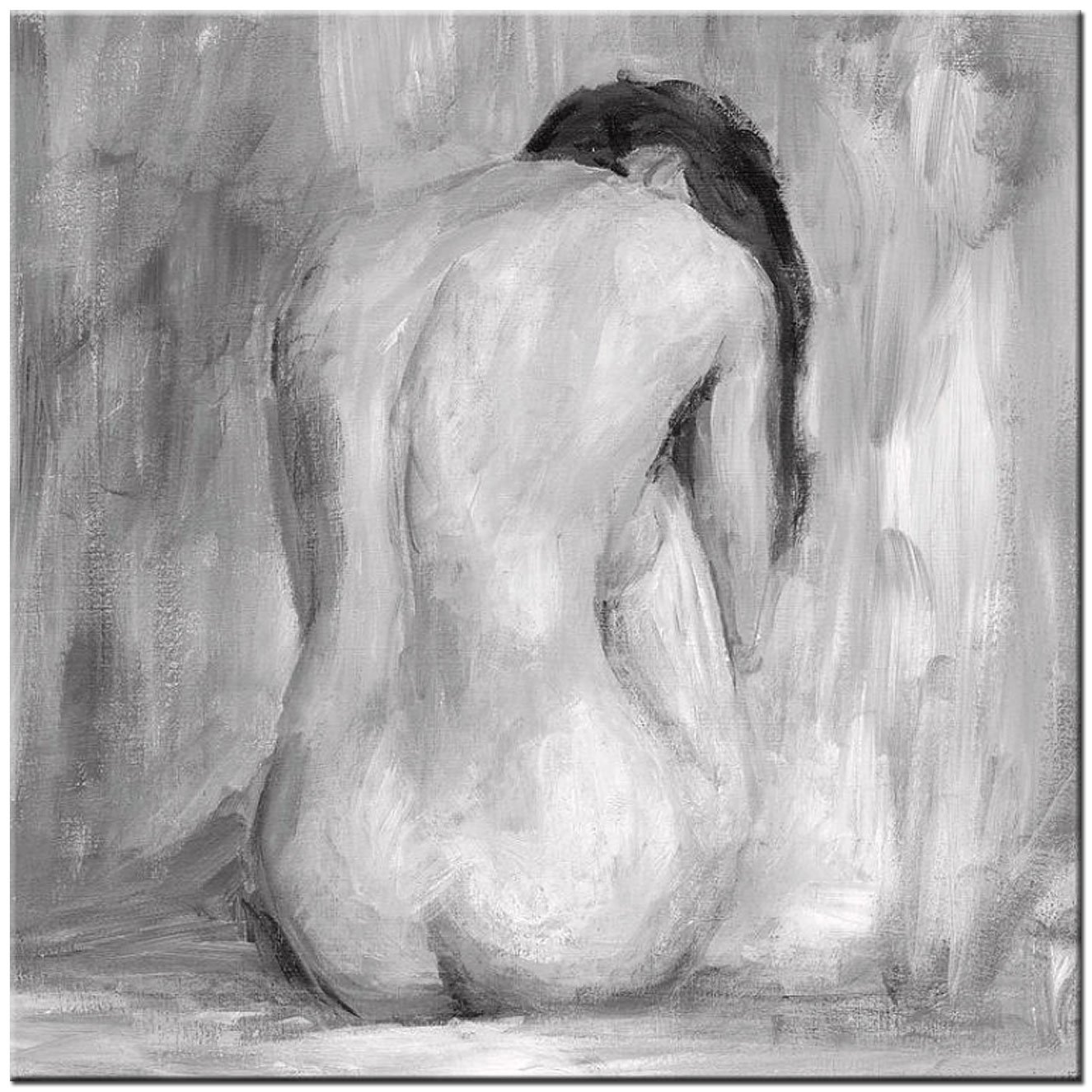 Erotisch schilderij Shades of Grey