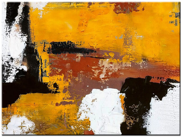 abstract modern schilderij