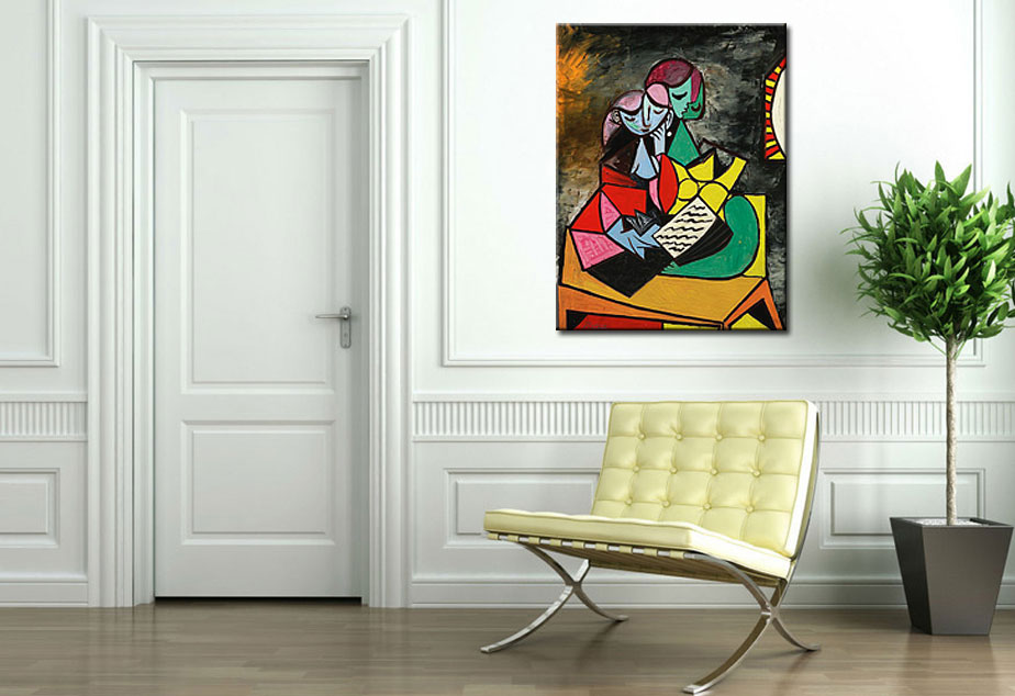 Pablo Picasso Two Figures Reading - Afbeelding 2