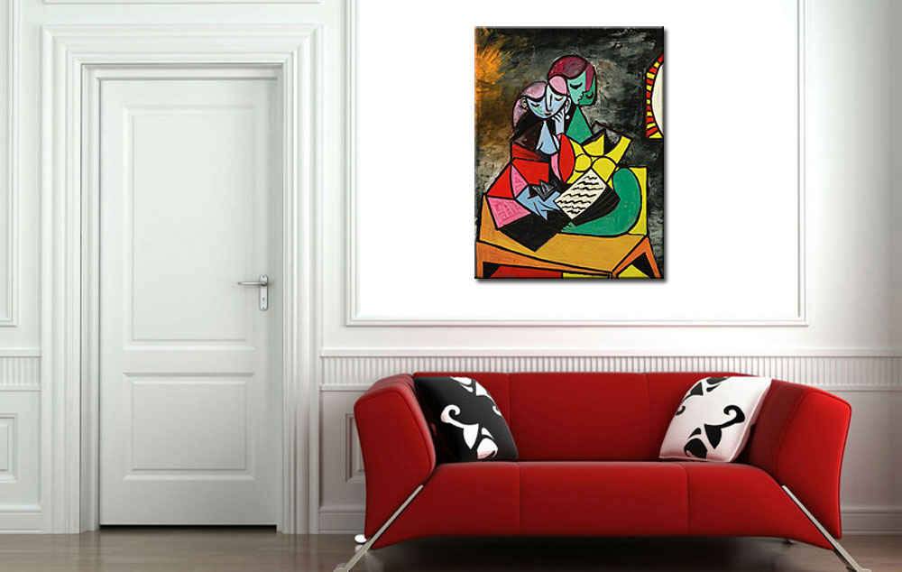 Pablo Picasso Two Figures Reading - Afbeelding 4