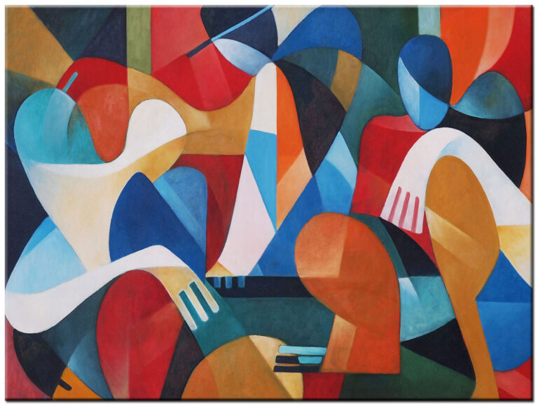 Relax in Love modern schilderij