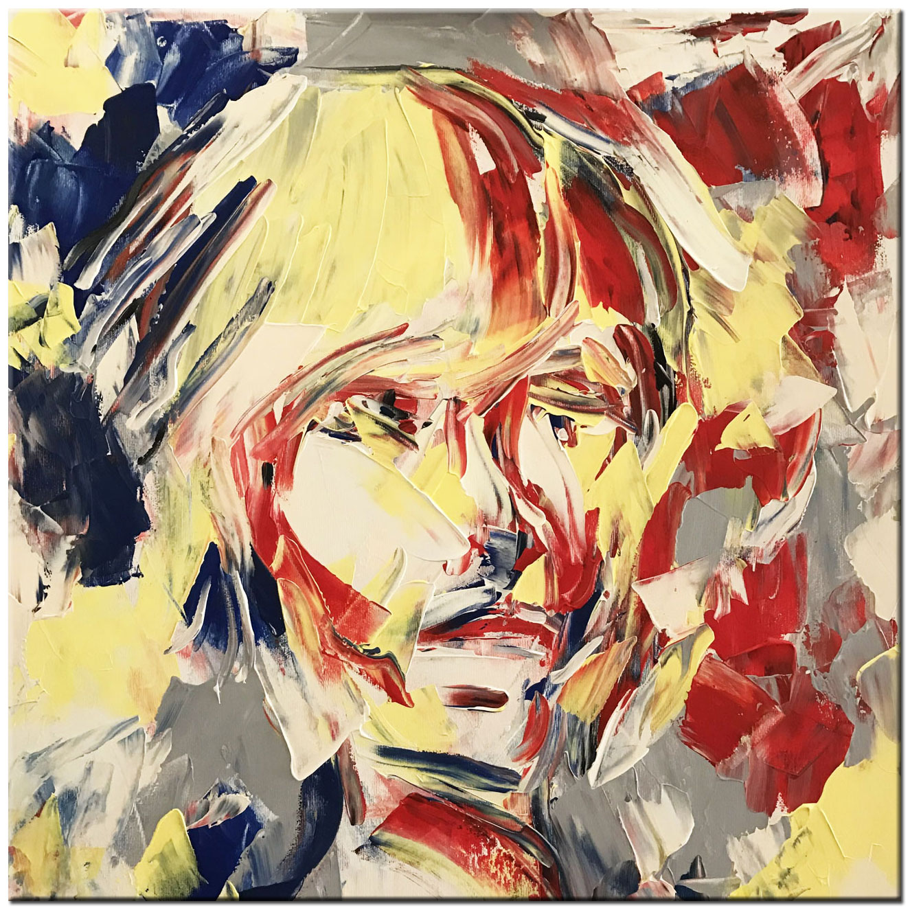 Emilia modern schilderij 100x100cm