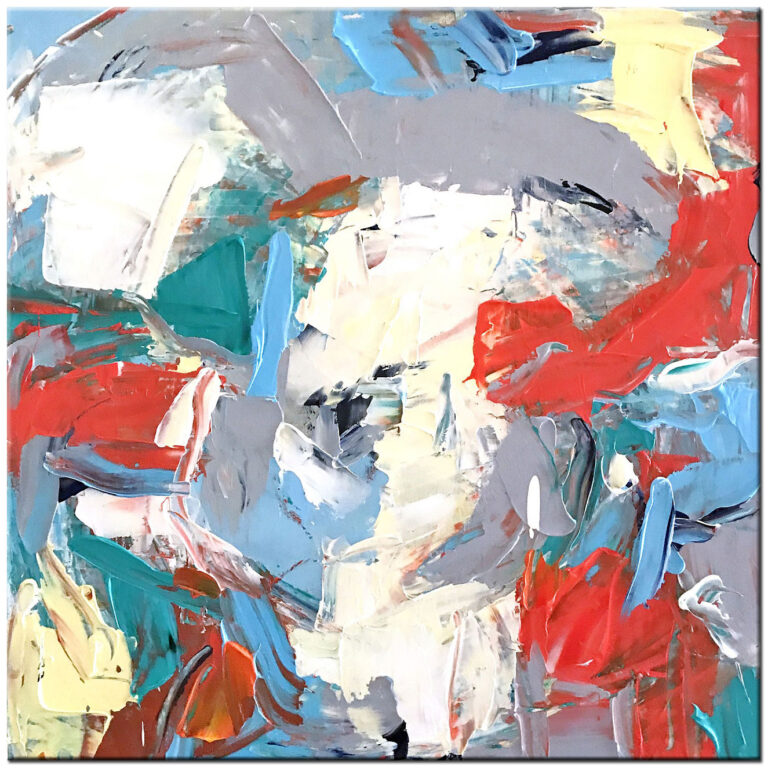 Persia abstract schilderij