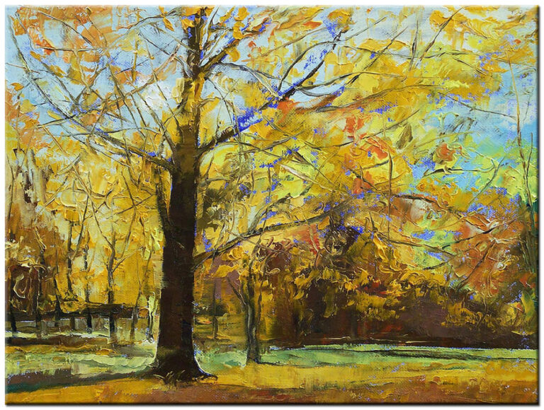 Grote Boom modern schilderij