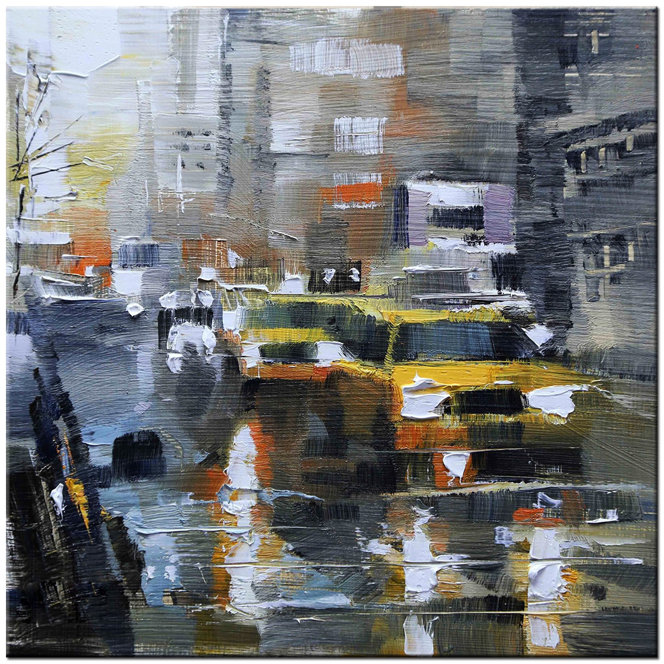 New York Taxi modern schilderij