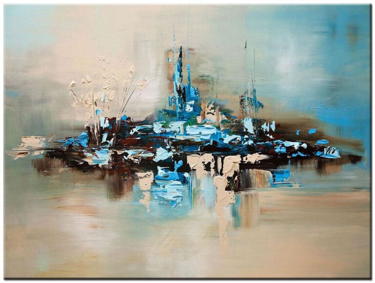 Enchanté abstract schilderij