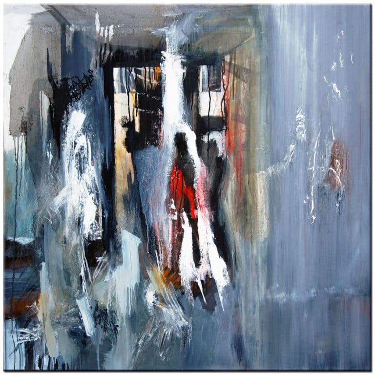 abstract modern schilderij