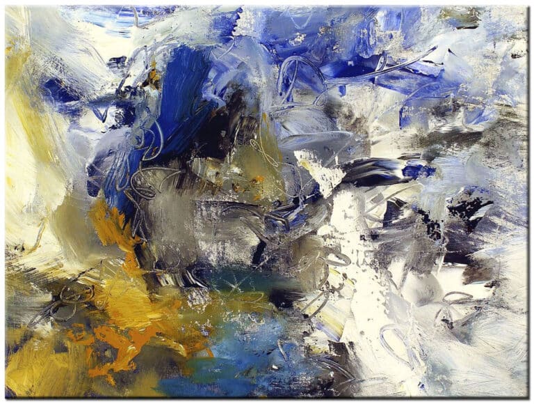 Istid abstract schilderij