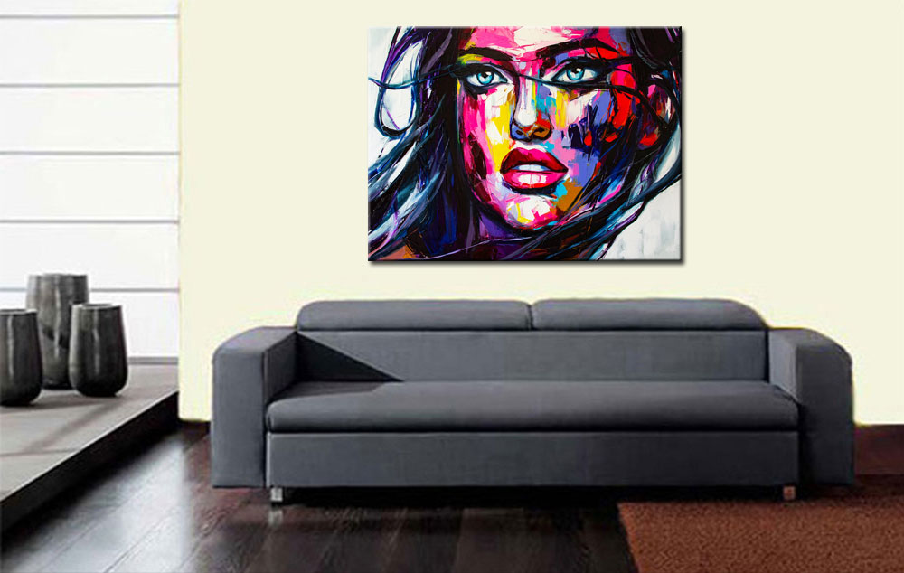 Vrouwen schilderij Passion in Colors 120x90cm - Afbeelding 4