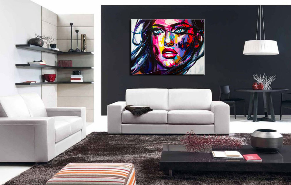 Vrouwen schilderij Passion in Colors 120x90cm - Afbeelding 3
