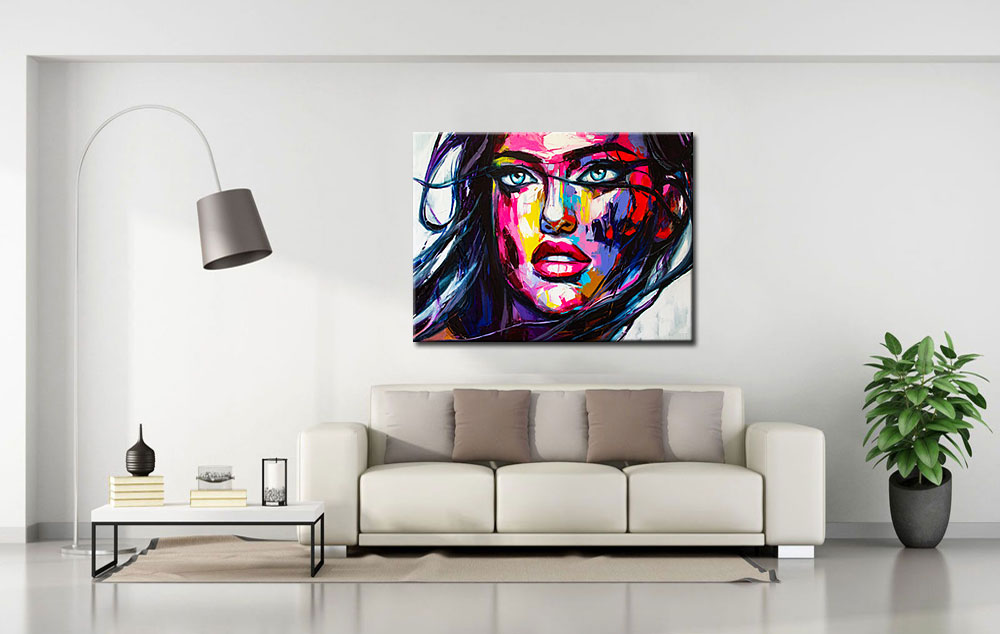 Vrouwen schilderij Passion in Colors 120x90cm - Afbeelding 2
