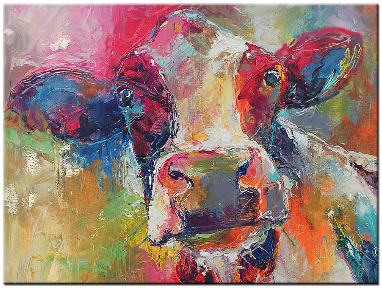 koe modern schilderij