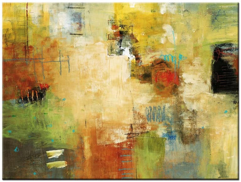 Sandy Plain abstract schilderij