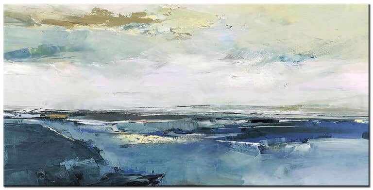 Oceaan modern groot schilderij