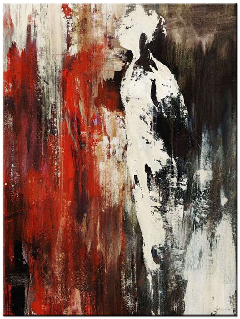 abstract modern schilderij