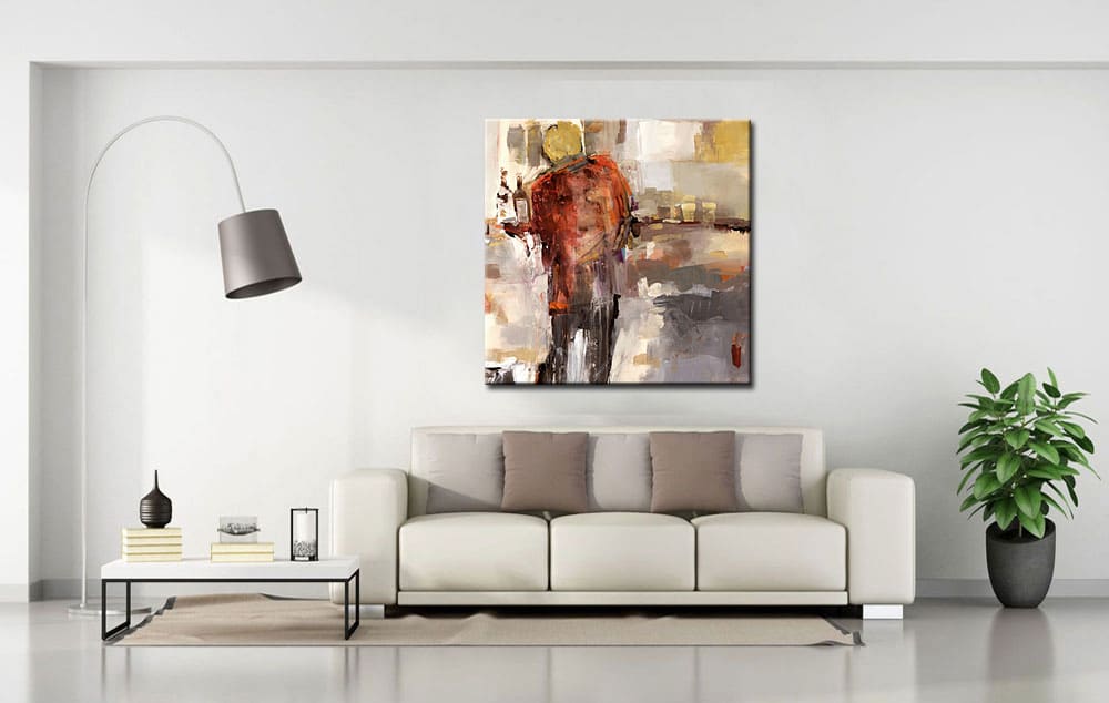 Ober figuratief modern schilderij - Afbeelding 2