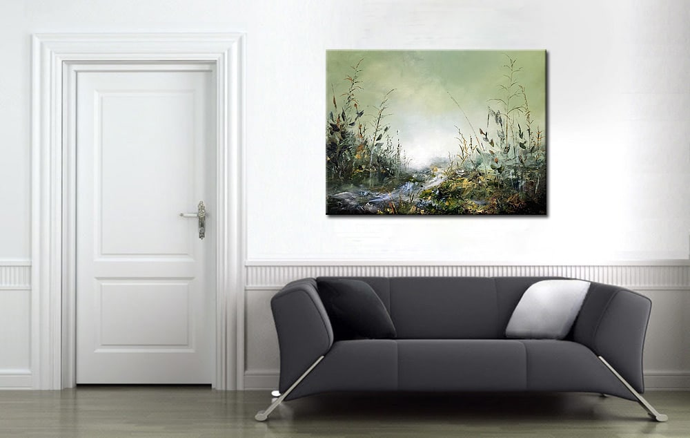 Wilde Natuur modern schilderij 120x90cm - Afbeelding 4