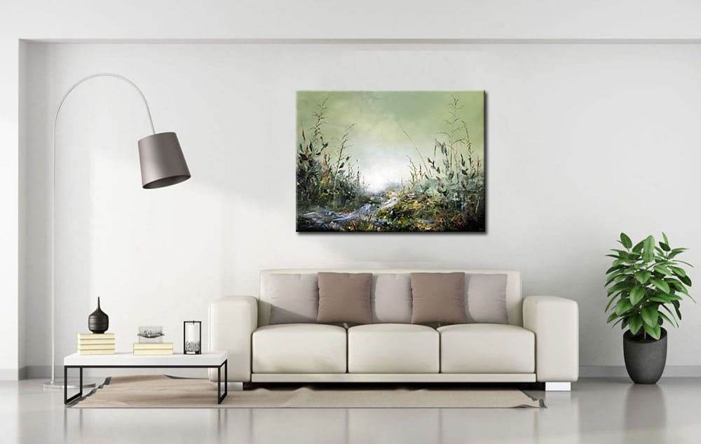 Wilde Natuur modern schilderij 120x90cm - Afbeelding 3