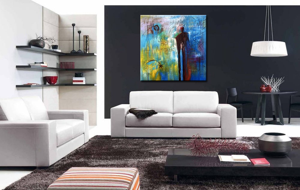 Figuratief modern schilderij Lots of Reasons - Afbeelding 3