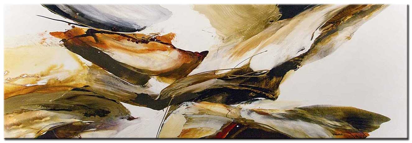 Abstracte Vlucht modern schilderij 180x60cm