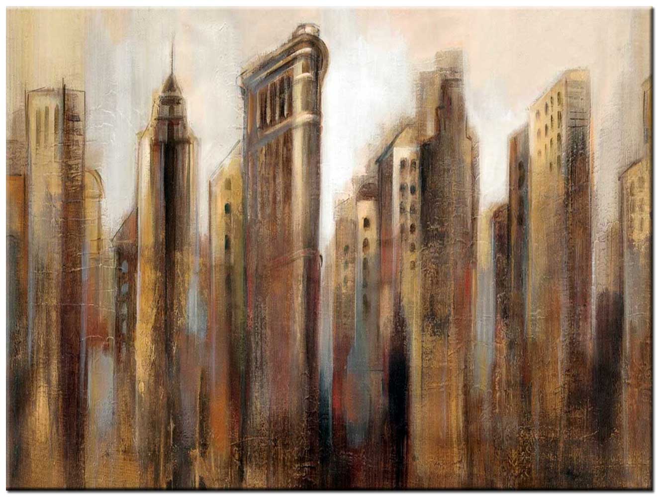 Flatiron New York schilderij 120x90cm
