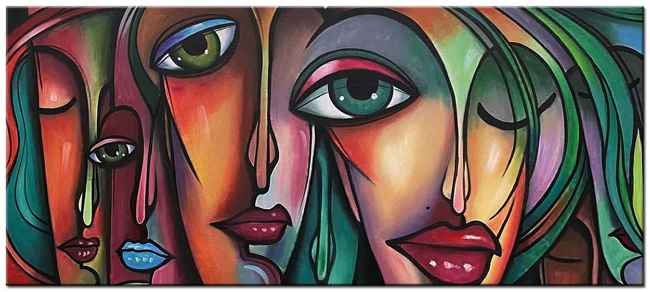 Pablo Picasso Girls Together