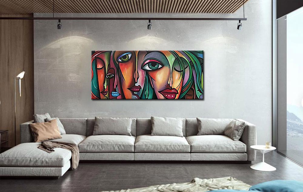 Pablo Picasso Girls Together - Afbeelding 2