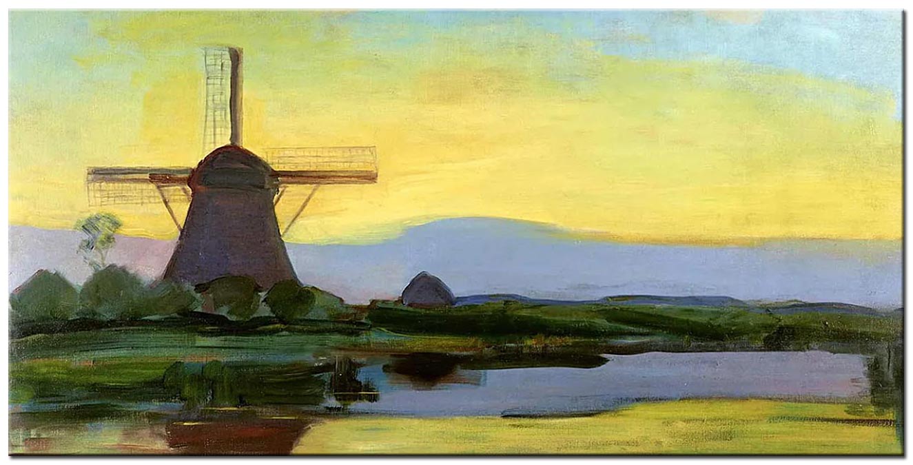 Piet Mondriaan Molen bij Gorkum