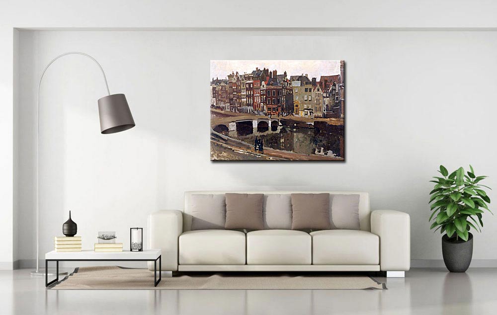 George Hendrik Breitner Het Rokin in Amsterdam - Afbeelding 2