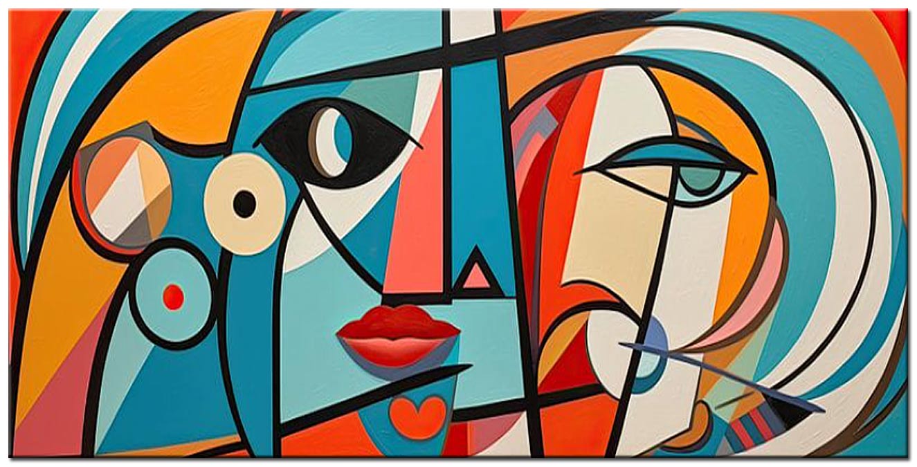 Pablo Picasso Piece No. 54-55