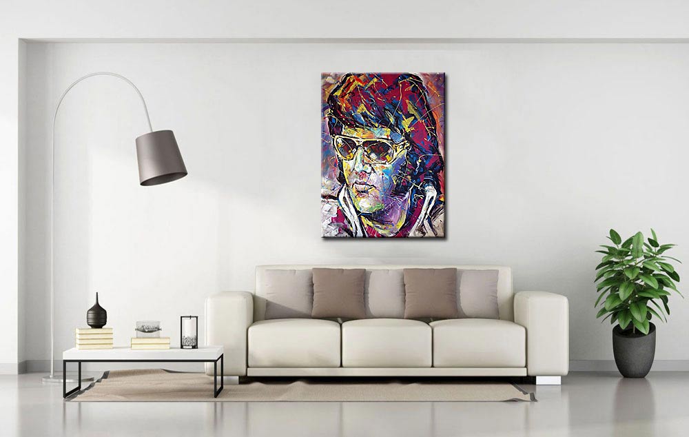 Elvis Presley modern schilderij - Afbeelding 3